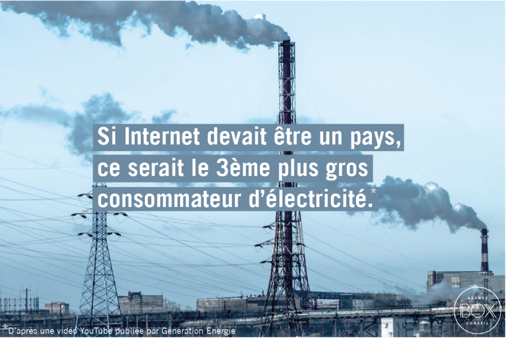 internet 3e plus gros consommateur energie