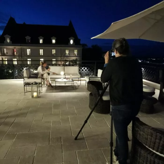 Livre château de Saran backstage