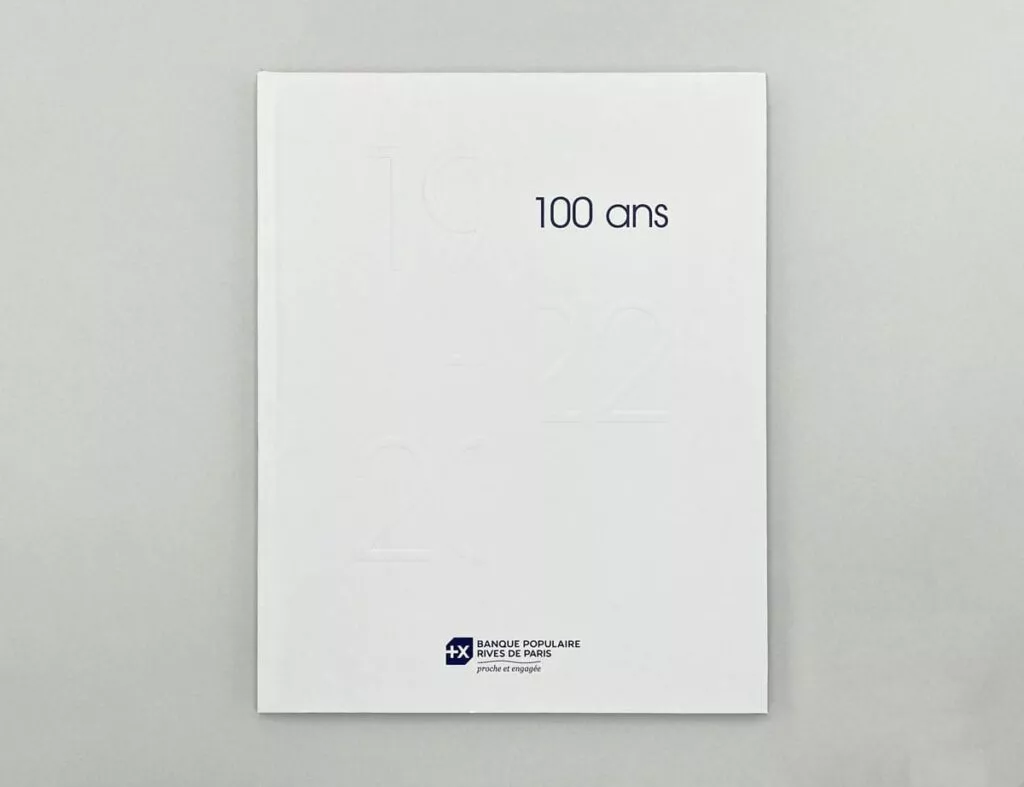 livre 100 Banque Populaire rives de Paris couv