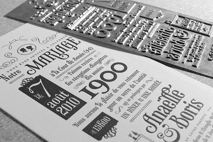 Impression par typographie